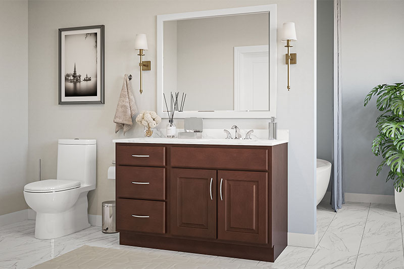 Smart Cabinetry Bathroom Product Visualization