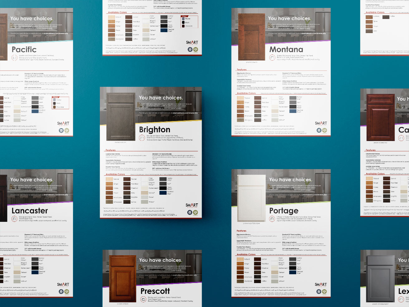 Smart Cabinetry Sales Sheets